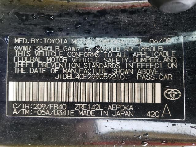 2009 Toyota Corolla Base