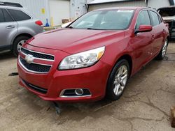 Chevrolet Malibu 2LT salvage cars for sale: 2013 Chevrolet Malibu 2LT