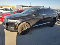 Audi salvage cars for sale: 2018 Audi Q7 Prestige