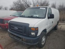 Salvage cars for sale from Copart Woodhaven, MI: 2010 Ford Econoline E350 Super Duty Van