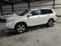 Salvage cars for sale from Copart Knightdale, NC: 2012 Toyota Highlander Limited