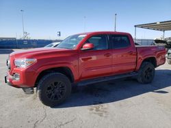 Salvage cars for sale from Copart Anthony, TX: 2020 Toyota Tacoma Double Cab