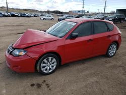 Salvage cars for sale at Colorado Springs, CO auction: 2008 Subaru Impreza 2.5I