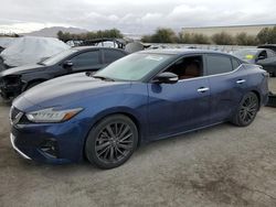 Salvage cars for sale at Las Vegas, NV auction: 2019 Nissan Maxima S