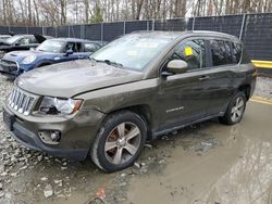 Salvage cars for sale at Waldorf, MD auction: 2016 Jeep Compass Latitude
