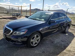 Salvage cars for sale at North Las Vegas, NV auction: 2014 Mercedes-Benz E 350