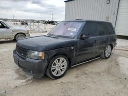 Salvage cars for sale at New Braunfels, TX auction: 2012 Land Rover Range Rover HSE Luxury