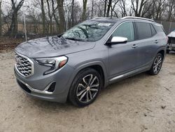 Salvage cars for sale from Copart Cicero, IN: 2019 GMC Terrain Denali