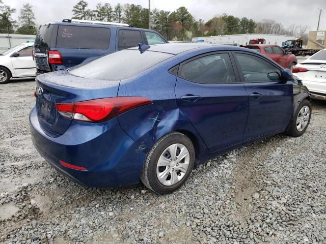 2016 Hyundai Elantra SE