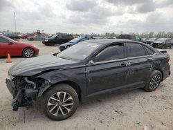 Salvage cars for sale at Houston, TX auction: 2022 Volkswagen Jetta S