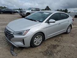 Salvage cars for sale at Houston, TX auction: 2019 Hyundai Elantra SE