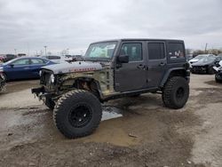 Salvage cars for sale from Copart Indianapolis, IN: 2016 Jeep Wrangler Unlimited Sport