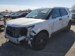 Ford Explorer salvage cars for sale: 2017 Ford Explorer Police Interceptor