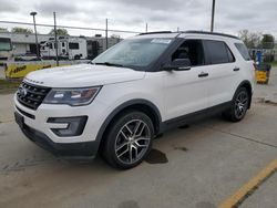 Salvage cars for sale at Sacramento, CA auction: 2017 Ford Explorer Sport