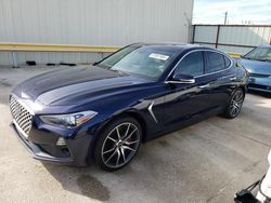 Salvage cars for sale at Haslet, TX auction: 2019 Genesis G70 Elite