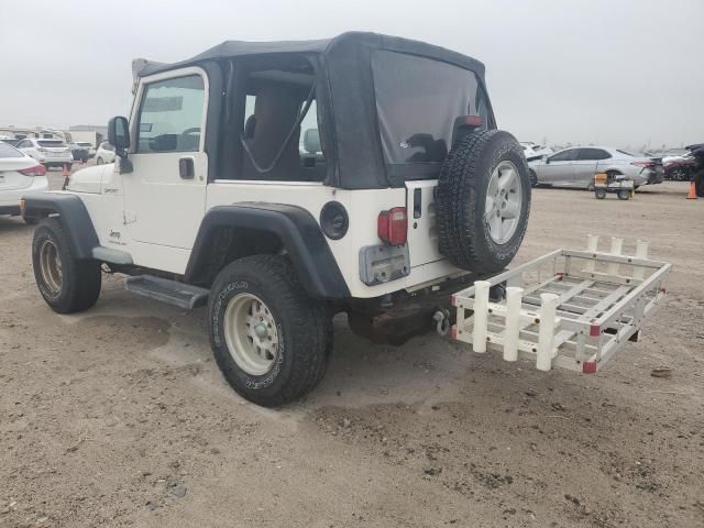 2003 Jeep Wrangler / TJ Sport