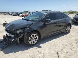 Salvage cars for sale at West Palm Beach, FL auction: 2024 Toyota Corolla LE