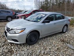 Salvage cars for sale from Copart Candia, NH: 2017 Nissan Altima 2.5