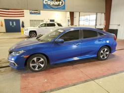 Salvage cars for sale at Angola, NY auction: 2020 Honda Civic LX