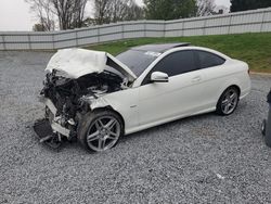 Salvage cars for sale from Copart Gastonia, NC: 2012 Mercedes-Benz C 250