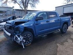 Salvage cars for sale from Copart Albuquerque, NM: 2019 Toyota Tundra Crewmax SR5
