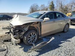 Vehiculos salvage en venta de Copart Concord, NC: 2017 Ford Fusion SE