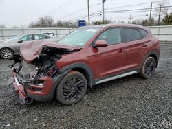 Salvage cars for sale from Copart Hillsborough, NJ: 2020 Hyundai Tucson Limited