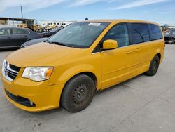 Salvage cars for sale from Copart Grand Prairie, TX: 2012 Dodge Grand Caravan Crew