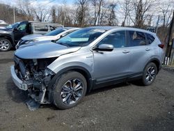 Salvage cars for sale at Marlboro, NY auction: 2022 Honda CR-V EX