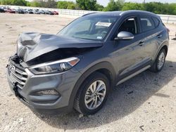 Salvage cars for sale at San Antonio, TX auction: 2018 Hyundai Tucson SEL