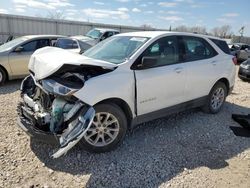 Salvage cars for sale at Kansas City, KS auction: 2019 Chevrolet Equinox LS