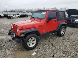 Salvage cars for sale from Copart Louisville, KY: 2003 Jeep Wrangler / TJ Rubicon