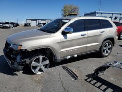 Salvage cars for sale from Copart Albuquerque, NM: 2015 Jeep Grand Cherokee Limited