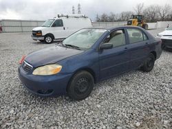 Salvage cars for sale at Barberton, OH auction: 2005 Toyota Corolla CE