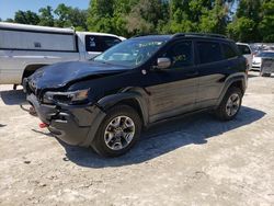 Salvage cars for sale at Ocala, FL auction: 2019 Jeep Cherokee Trailhawk