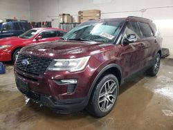 Ford salvage cars for sale: 2018 Ford Explorer Sport