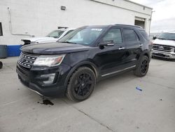 Salvage cars for sale at Farr West, UT auction: 2017 Ford Explorer Limited