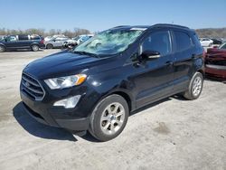 Salvage cars for sale at Cahokia Heights, IL auction: 2018 Ford Ecosport SE