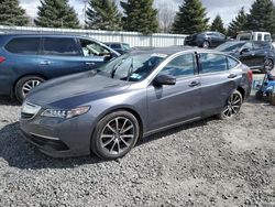 Salvage cars for sale from Copart Albany, NY: 2017 Acura TLX Tech