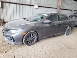 Salvage cars for sale at Houston, TX auction: 2020 Honda Civic EX