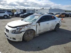 Salvage cars for sale at Vallejo, CA auction: 2014 Nissan Maxima S