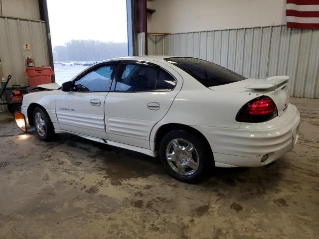 2001 Pontiac Grand AM SE1