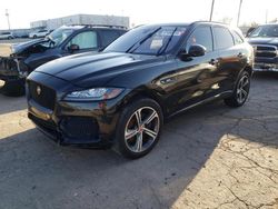 Salvage cars for sale at Chicago Heights, IL auction: 2017 Jaguar F-PACE R-Sport
