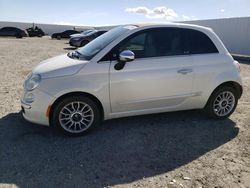 Vehiculos salvage en venta de Copart Adelanto, CA: 2012 Fiat 500 Lounge