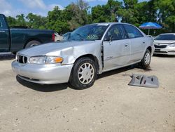 Salvage cars for sale from Copart Ocala, FL: 2002 Buick Century Custom