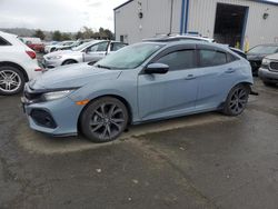 Salvage cars for sale from Copart Vallejo, CA: 2017 Honda Civic Sport Touring