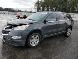 Salvage cars for sale at Dunn, NC auction: 2010 Chevrolet Traverse LT
