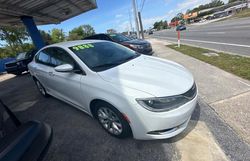 Chrysler salvage cars for sale: 2015 Chrysler 200 C