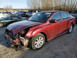 Salvage cars for sale from Copart Arlington, WA: 2012 Subaru Legacy 2.5I Premium