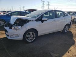 Salvage cars for sale from Copart Elgin, IL: 2017 Ford Fiesta SE